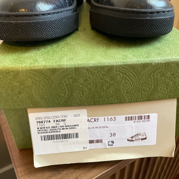 Gucci Women’s ace sneakers size 38 (US 8) - Picture 5 of 7